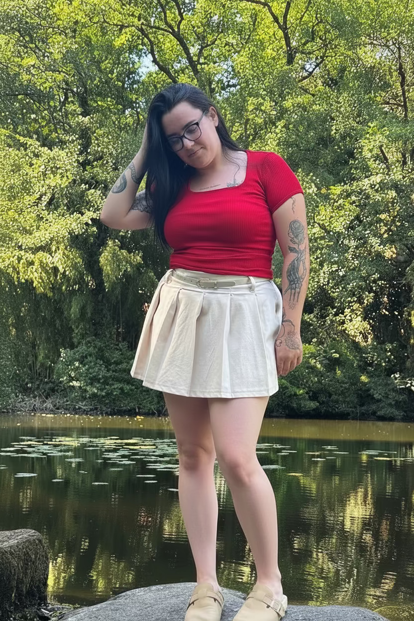 JUPE SHORT VALENTINE